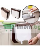 Сгъваемо кошче за боклук за шкаф и офис